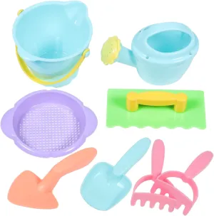 Sosoport 1 Set Beach Sand Outdoor Fun for Boys Includes Shovels Bucket Rake and More for Summer Beach Play Spark Imagination and Creativity Random Color