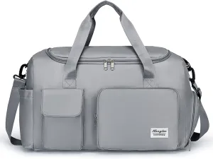 Sports Gym Bag for Men Women, Large Capacity Travel Duffel Bags Swim Yoga Tote Weekender Overnight