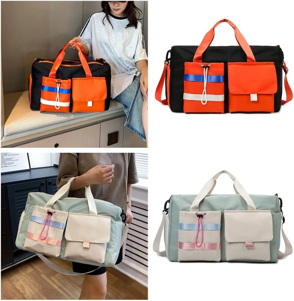 Sports Training Bag Convenient Wet and Dry Separation Large Capacity Suitable for Gym and Swimming