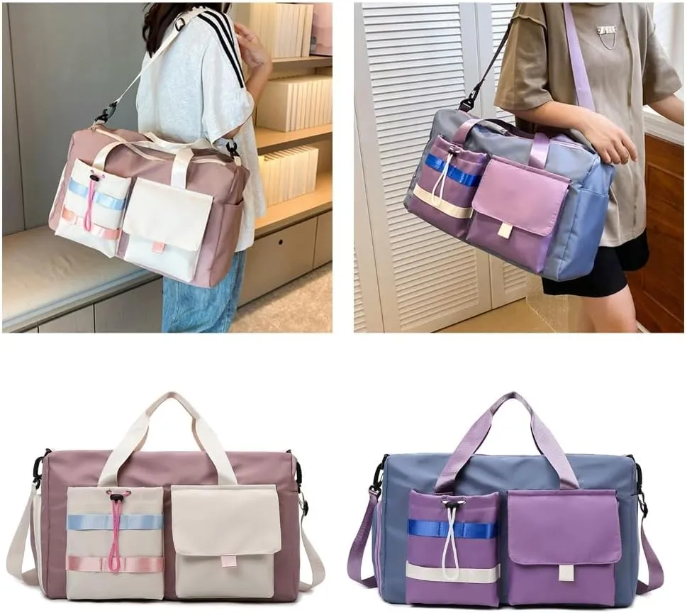 Sports Training Bag Convenient Wet and Dry Separation Large Capacity Suitable for Gym and Swimming
