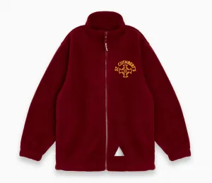 St Cuthberts Primary School Fleece - Maroon