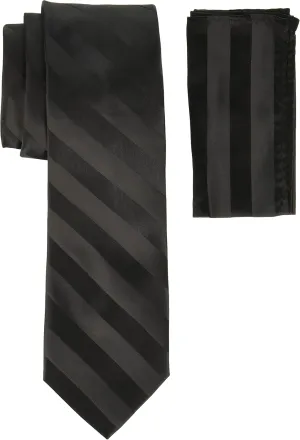 Stacy Adams Men's Extra Long Formal Stripe Tie Set