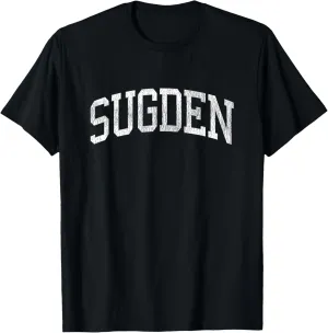 Sugden Oklahoma OK Vintage Athletic Sports Design T-Shirt
