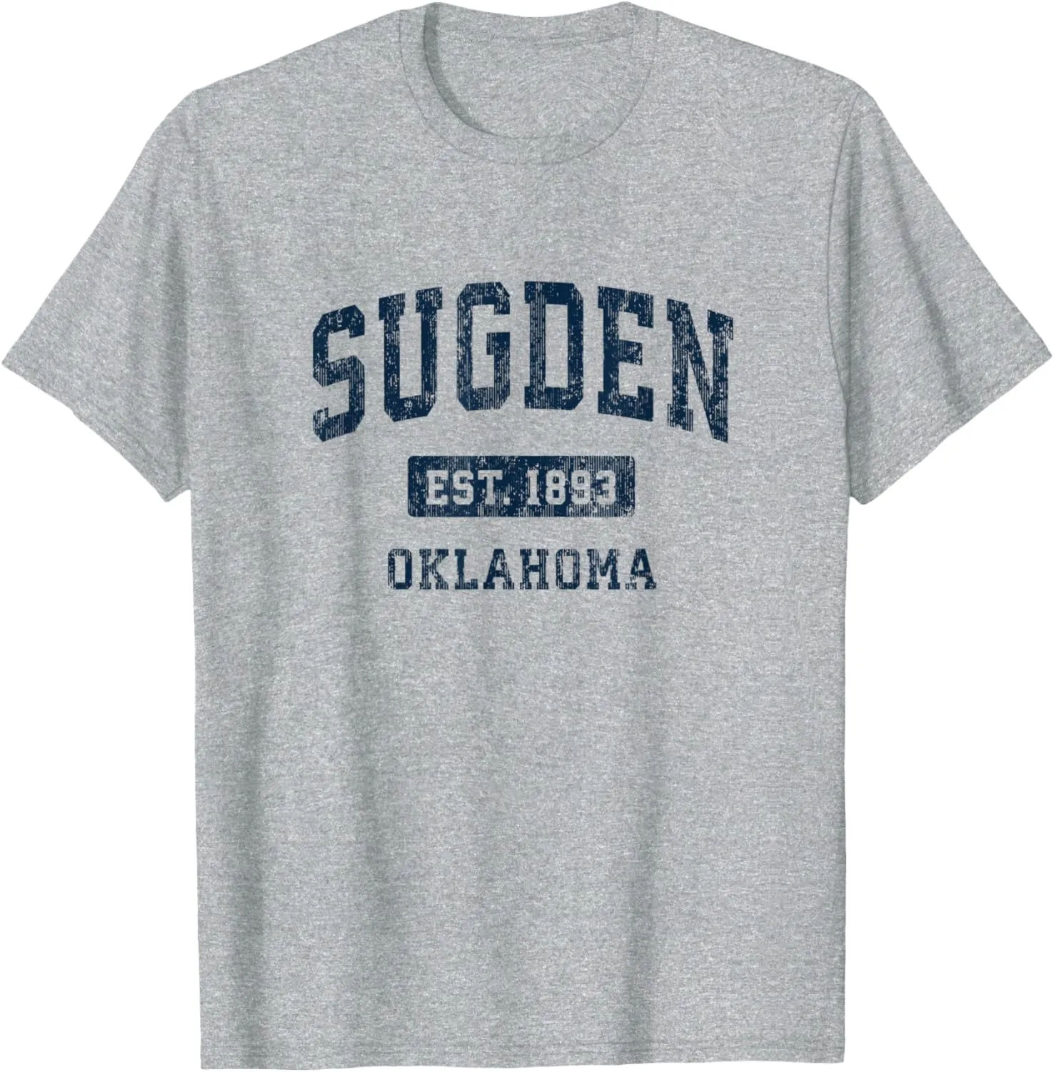 Sugden Oklahoma OK Vintage Athletic Sports Design T-Shirt