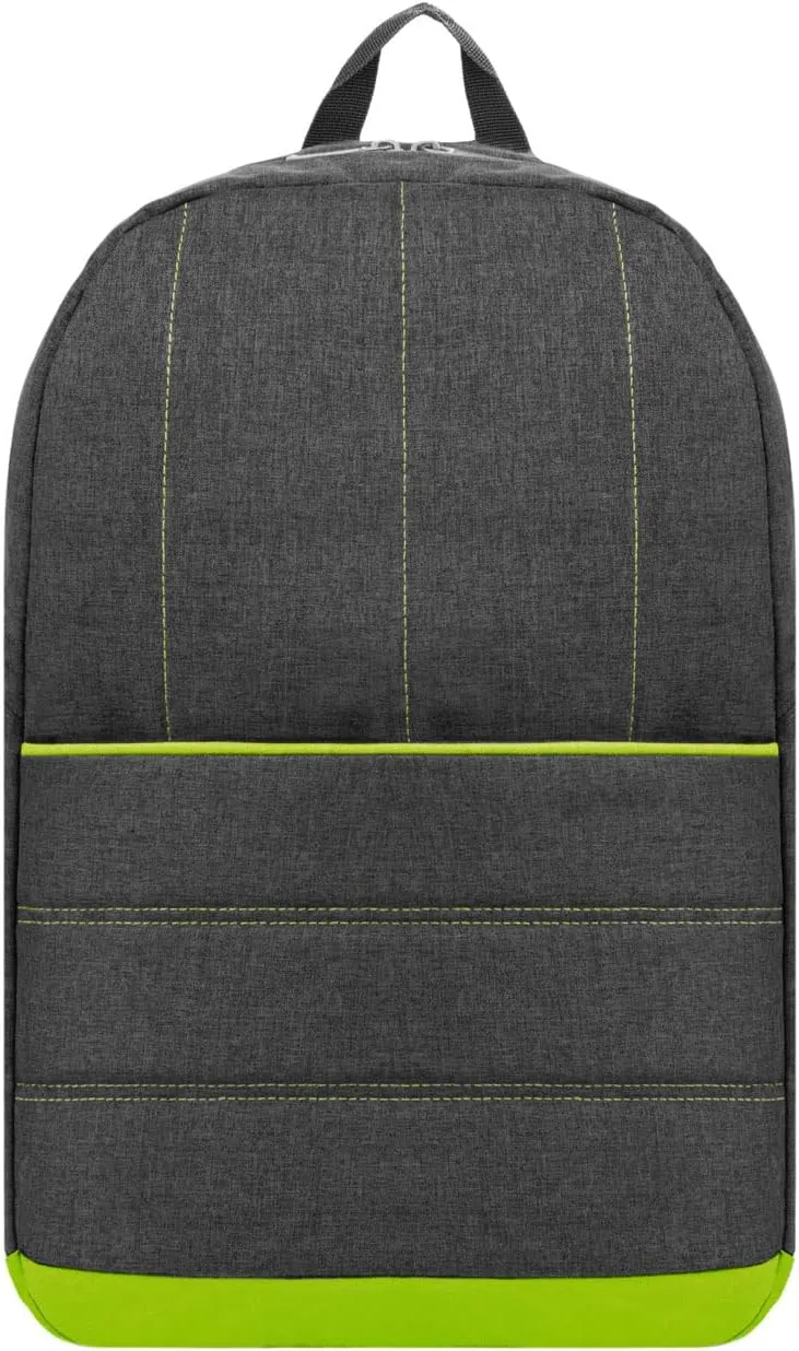 sumac daily usage 15" laptop carrying backpack with side zipper cell phone pocket for ideapad gaming chromebook, 516 ge