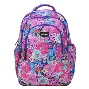 Summer Flowers Large School Backpack