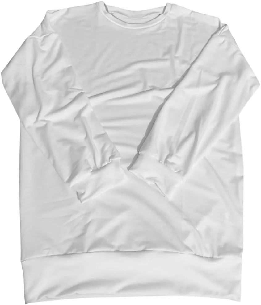 Sweatshirt for Women Fleece Long Sleeve Crewneck Casual Pullover Top Fall 2023 Trendy Clothes Loose Pullover