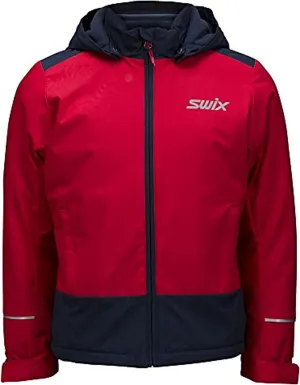 Swix Junior Rookie Windproof Waterproof Breathable Insulated Hooded Ski Jacket