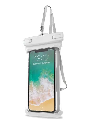 TEGAL Universal Waterproof Phone Pouch White
