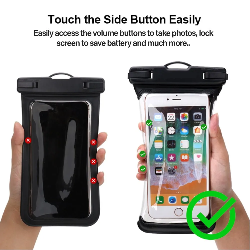 TEGAL Universal Waterproof Phone Pouch White