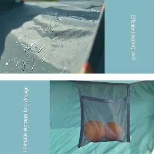 Tent Dome Outdoor Camping Even Waterproof Sunscreen Windproof Beach Mountaineering Double
