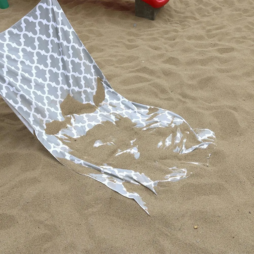 The Original Turtle Island Round Sand-Free Towel
