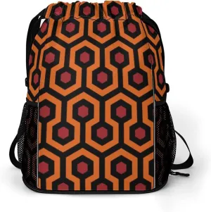 The Shining Overlook Hotel Gym Bag Workout Gym Backpack with Shoe Compartment Sports Bags for Women Men