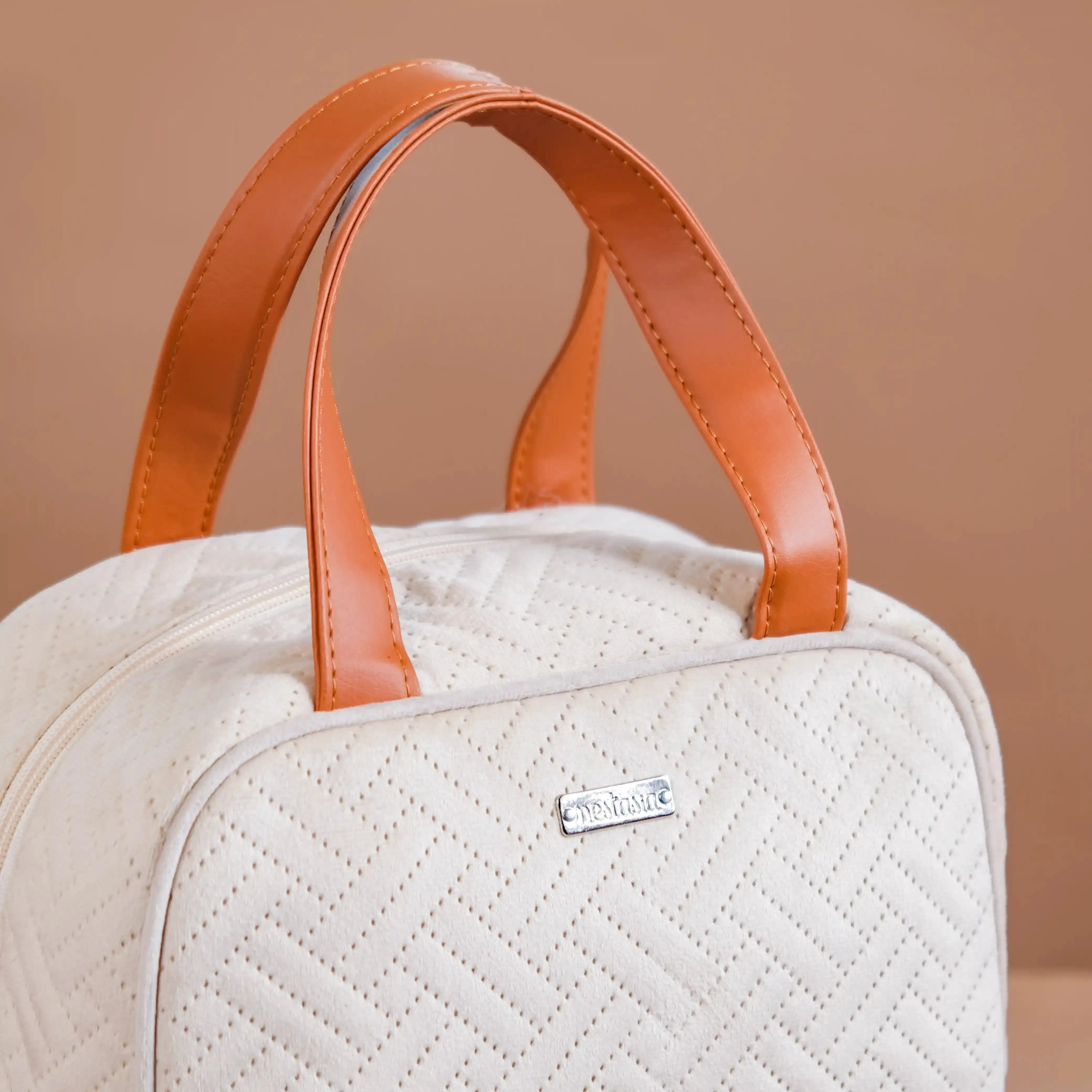 Thermal Insulated Lunch Bag For Office Off White