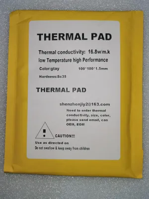 Thermal pad Thermal Conductive Silicone Gap pad Grease Paste for Computer Graphics Card/CPU/RTX 3080 3090 Grey