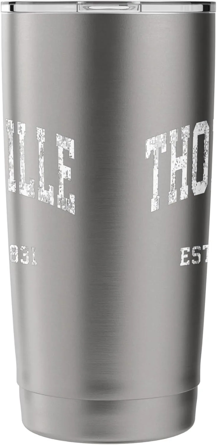 Thomasville Georgia GA Vintage Athletic Sports Design Stainless Steel Insulated Tumbler