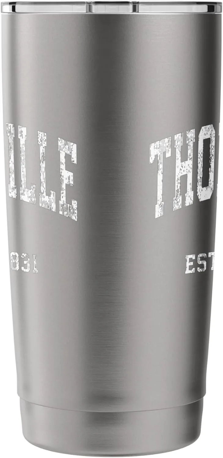 Thomasville Georgia GA Vintage Athletic Sports Design Stainless Steel Insulated Tumbler