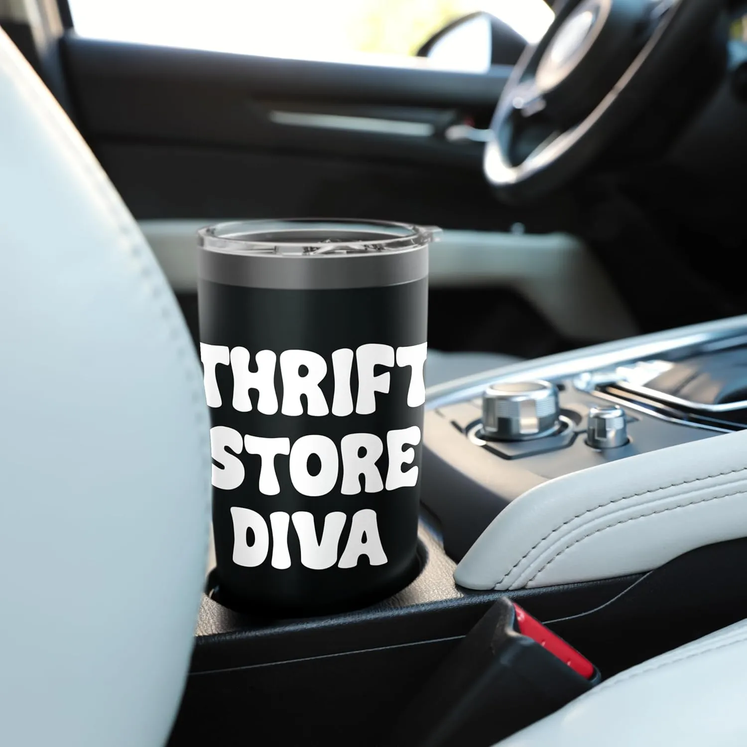Thrift Store Dive Funny Thrifter Tees bags and Mugs Funny Stainless Steel Insulated Tumbler