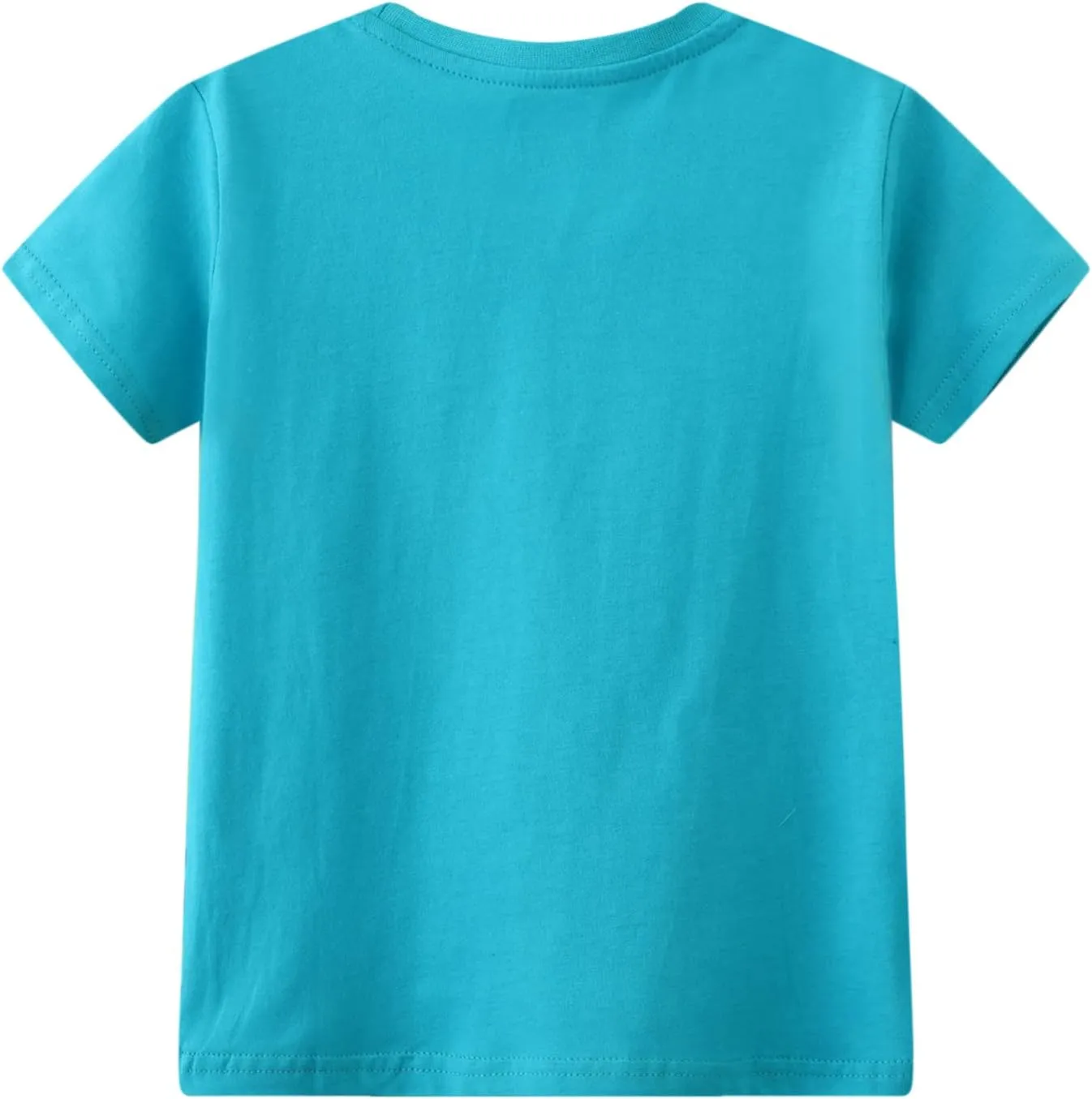 Toddler Boys' Short Sleeve Tees Cotton Casual Graphic Crewneck Summer Top Clothes T-Shirts