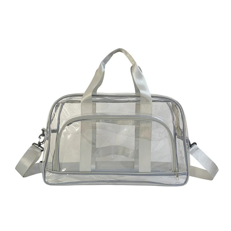 Transparent Large Capacity Fitness Storage Beach Travel Bags