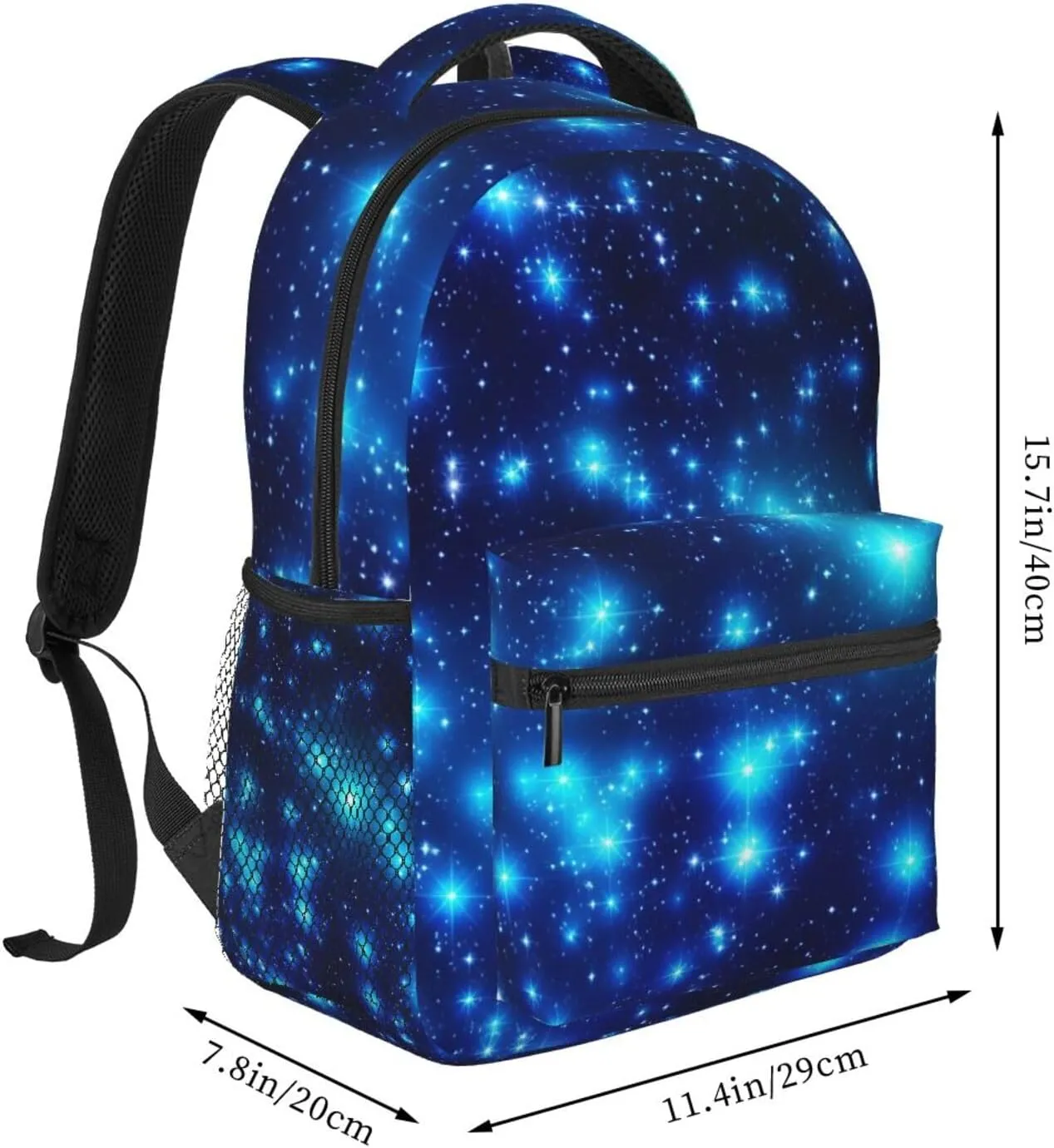 Travel Backpack for Women Men Casual Carry On Back Pack Bichon Frise 15.6inch Laptop Backpack