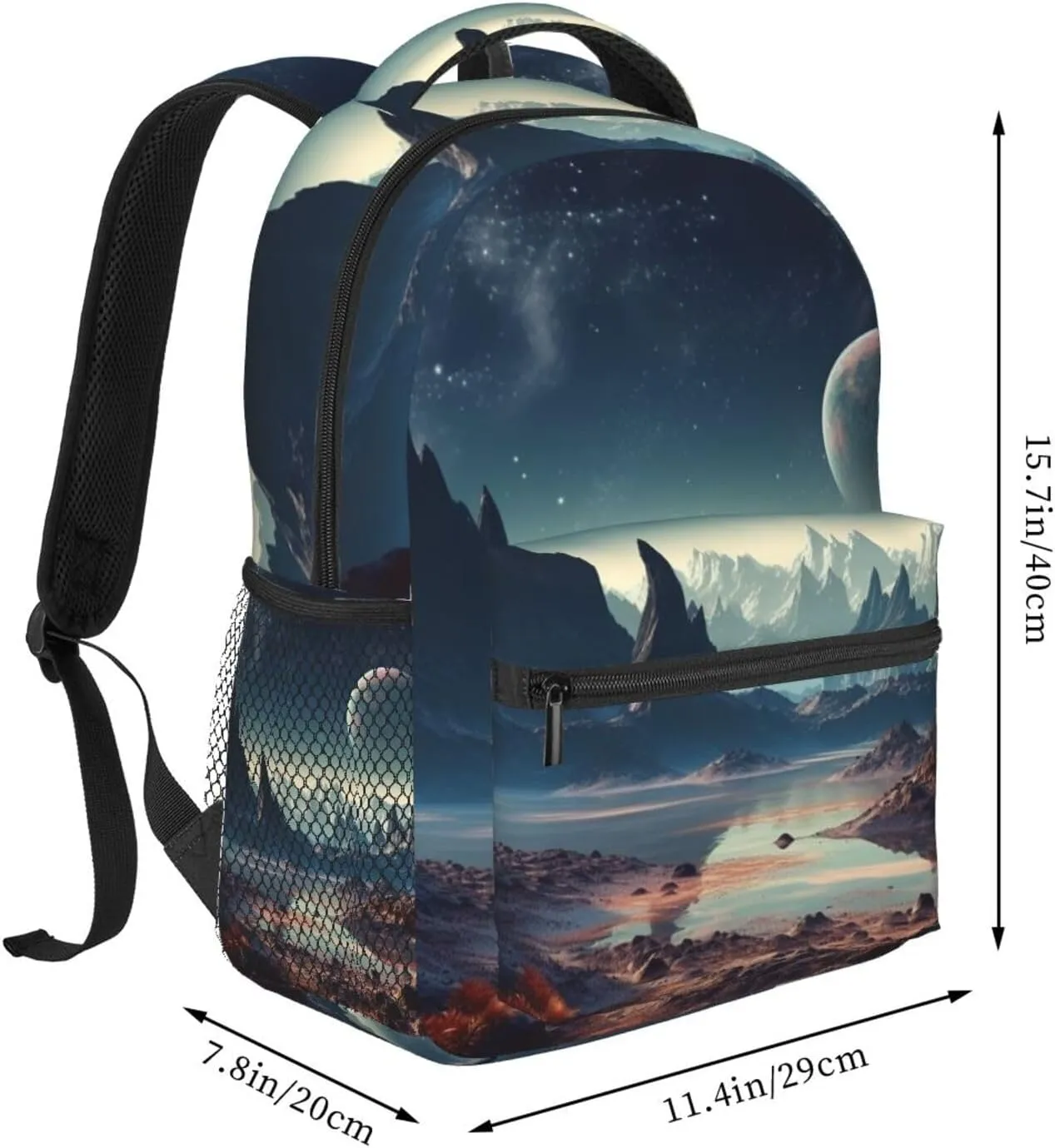 Travel Backpack for Women Men Casual Carry On Back Pack Brown Bear 15.6inch Laptop Backpack