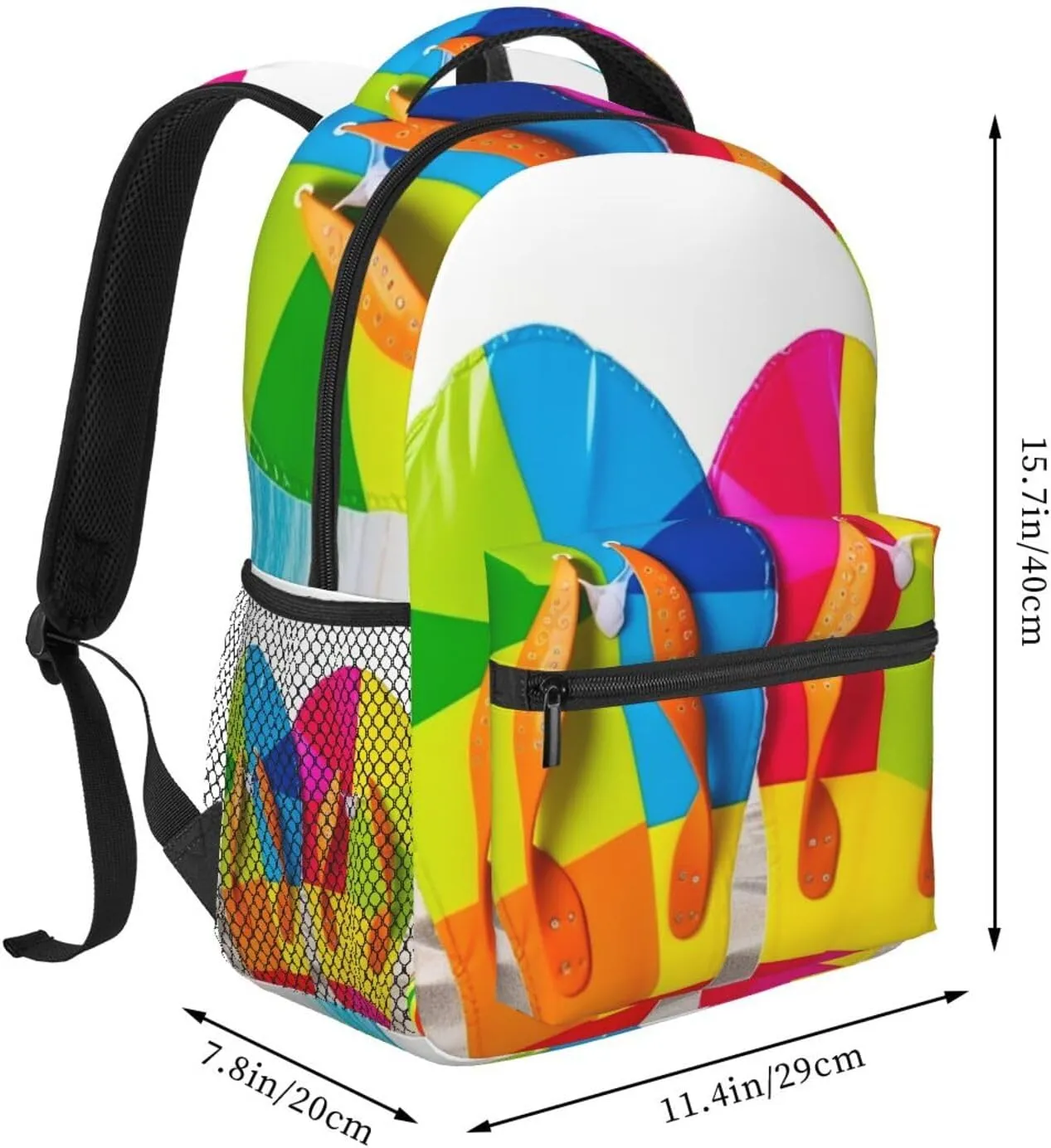 Travel Backpack for Women Men Casual Carry On Back Pack Donuts Chocolate 15.6inch Laptop Backpack