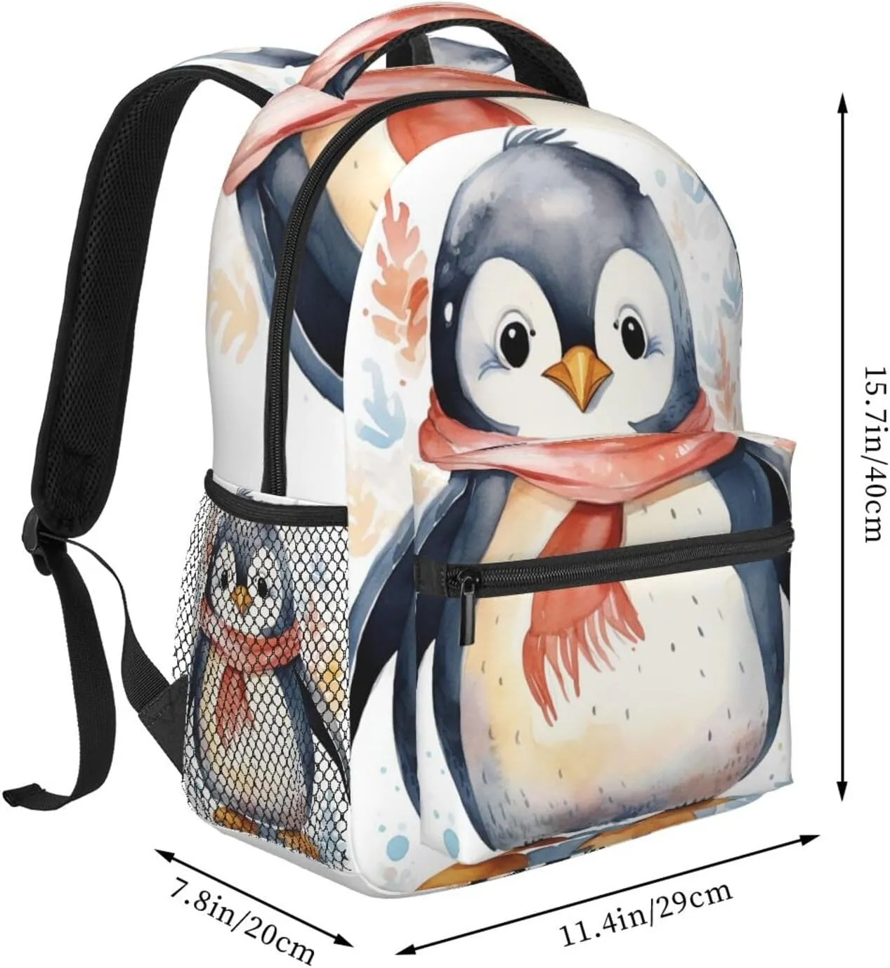 Travel Backpack for Women Men Casual Carry On Back Pack Love Heart Shape 15.6inch Laptop Backpack