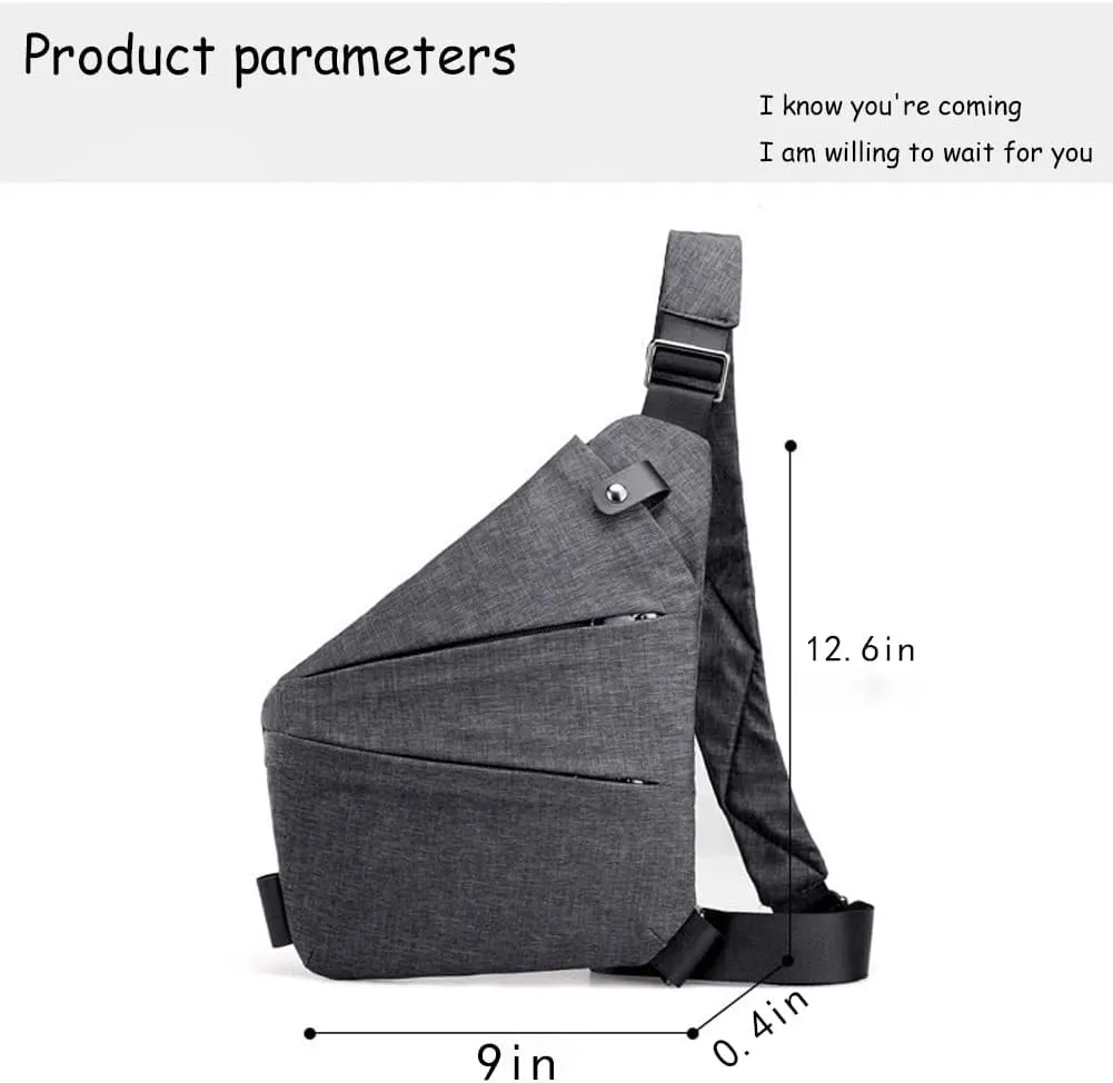 Travel Crossbody Bags for Women Anti-Theft, Travel Purses Anti Theft Crossbodies, Anti-Theft Crossbodies Bag(Gray)