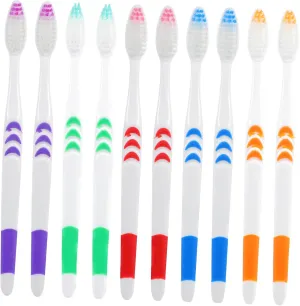 Travel Size Toothbrush 30pcs Disposable Toothbrushes Tooth Work School Bristle Help Remove Food Particles Stains