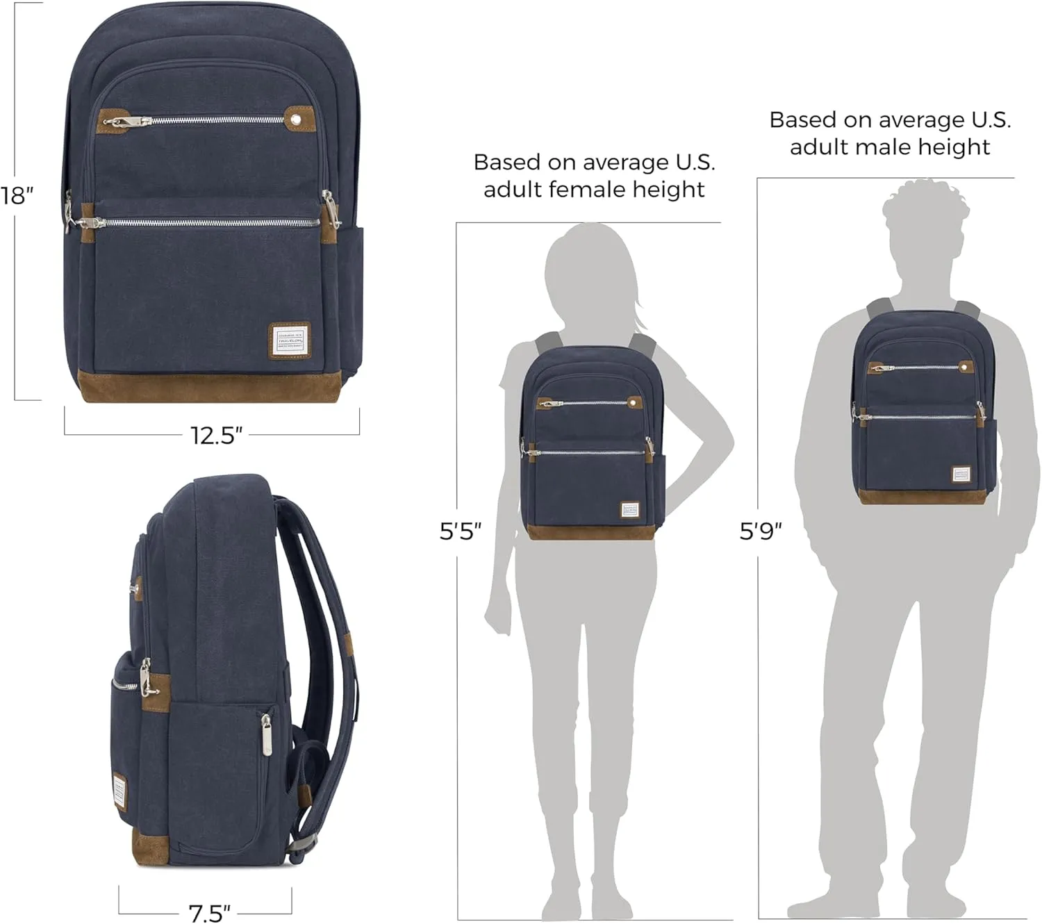 Travelon Anti-Theft Heritage Backpack