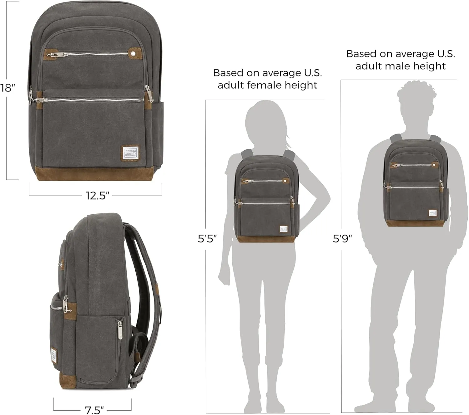 Travelon Anti-Theft Heritage Backpack