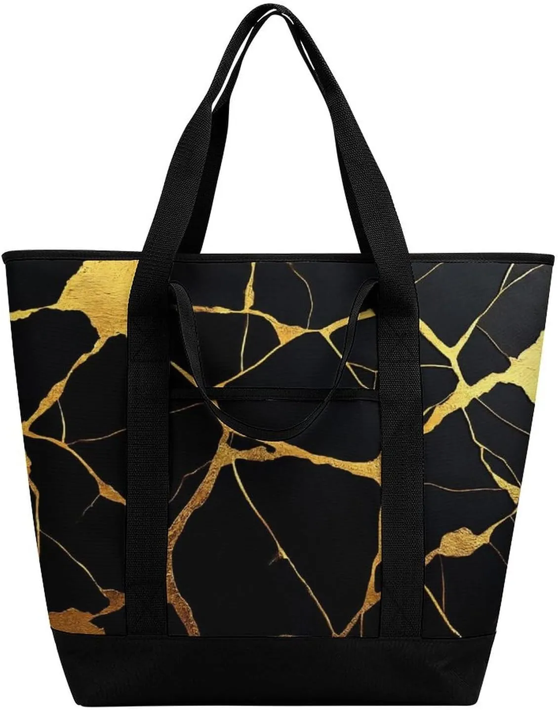 Trendy Commuter Tote Bag Large Insulated Shopping Bag For Travel