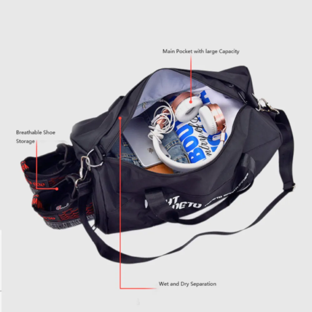 Trust-U Men’s Gym Bag-KH-609