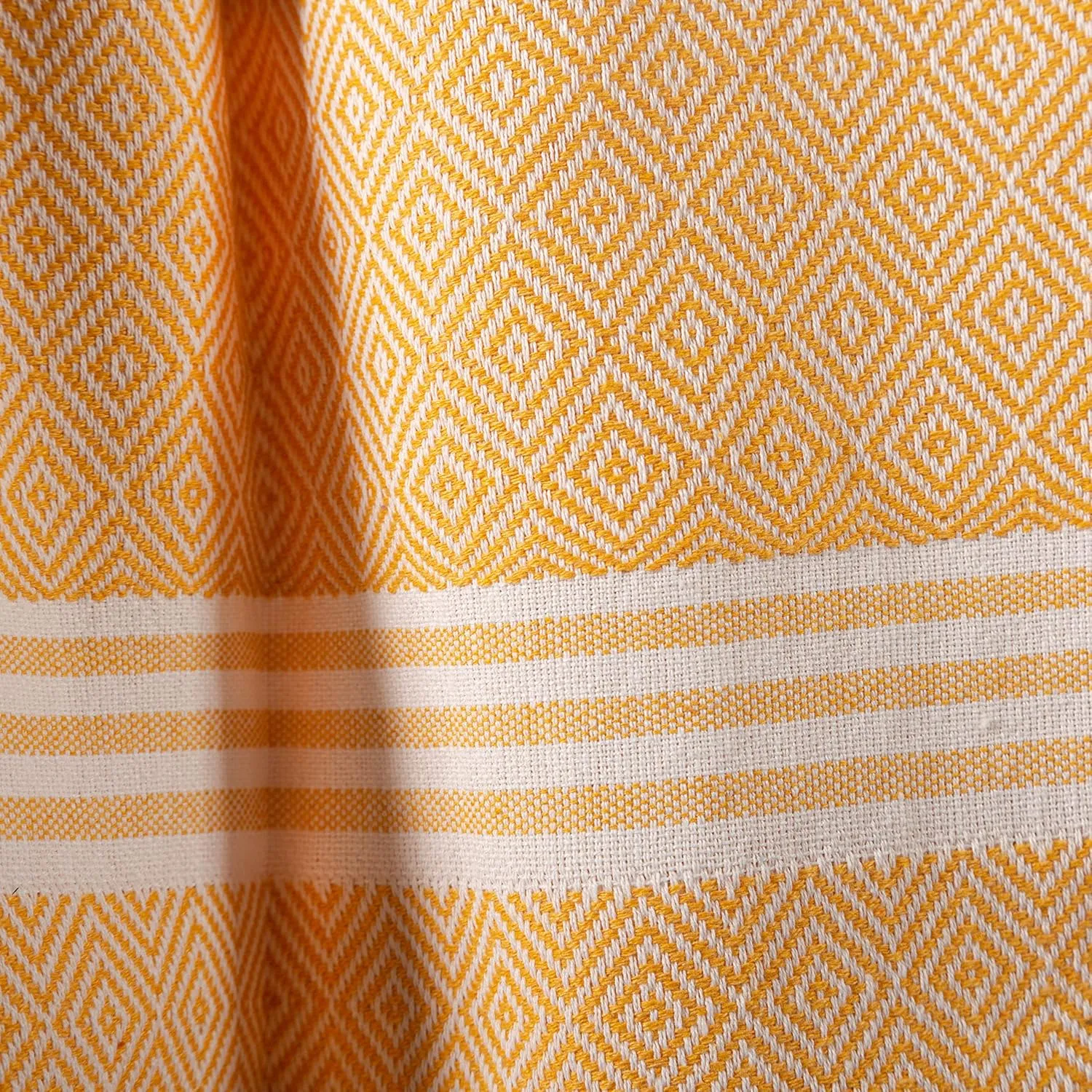 Turkish Beach Towels, Oversized, Sand Free Bath Towel, Packable, 41 x 68 inches, Soft, Quick Dry, Ideal for Swimmers, Travel, for Men & Women, Extra Large, Royal Yellow, Pack of 1