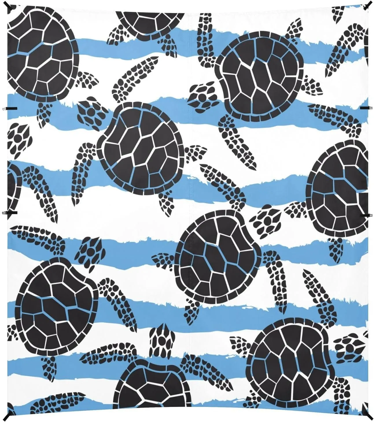 Turtles Anima Vacation Beach Tent Camping Sun Shelters Portable Outdoor Canopy Sun Shade for Camping Trips Fishing Backyard Fun or Picnics Easy Setup with Carrying Bag