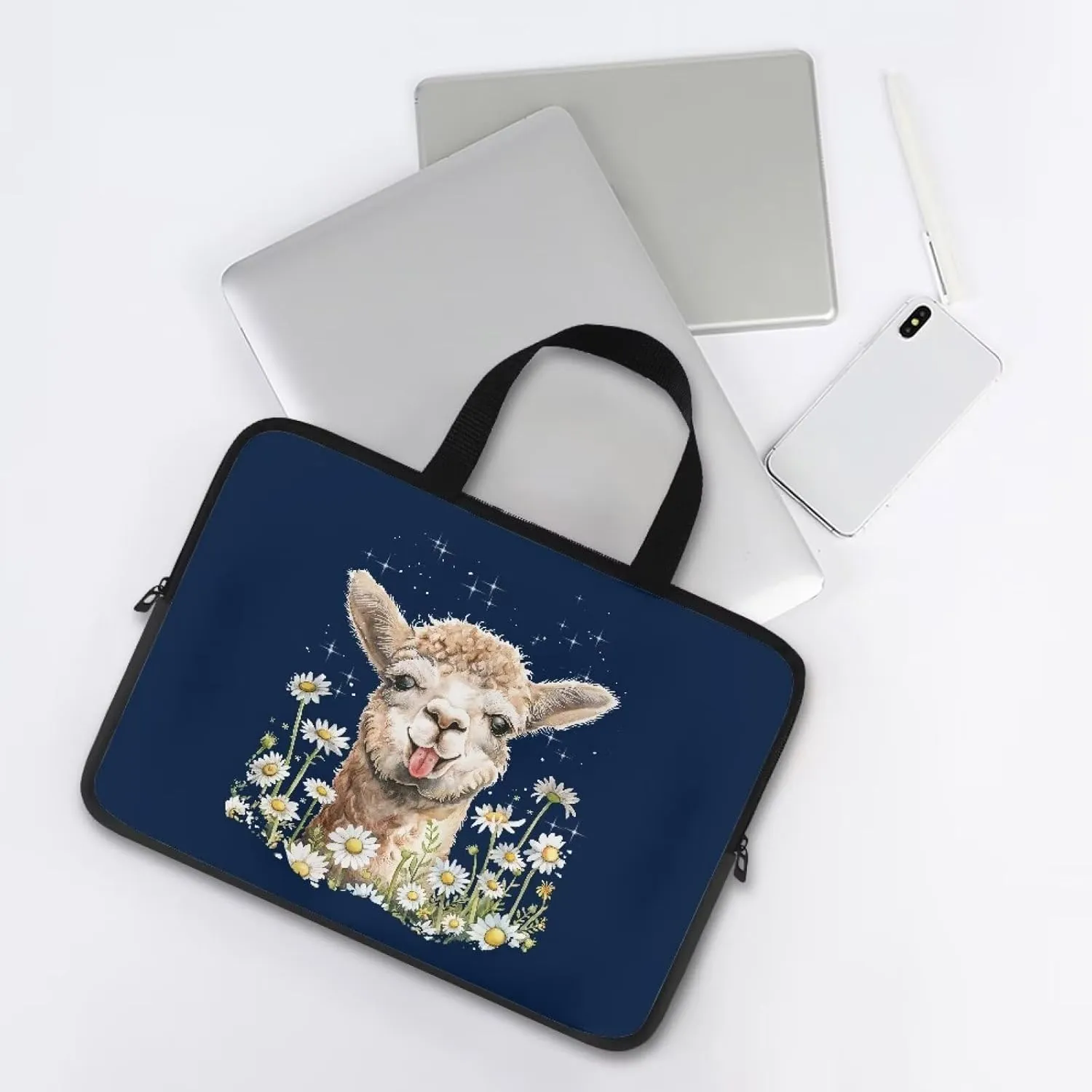 Uasibuni Cute Laptop Tote Bag 17In Laptop Sleeve Case Laptop Case Laptop Bag Gift for Women Men