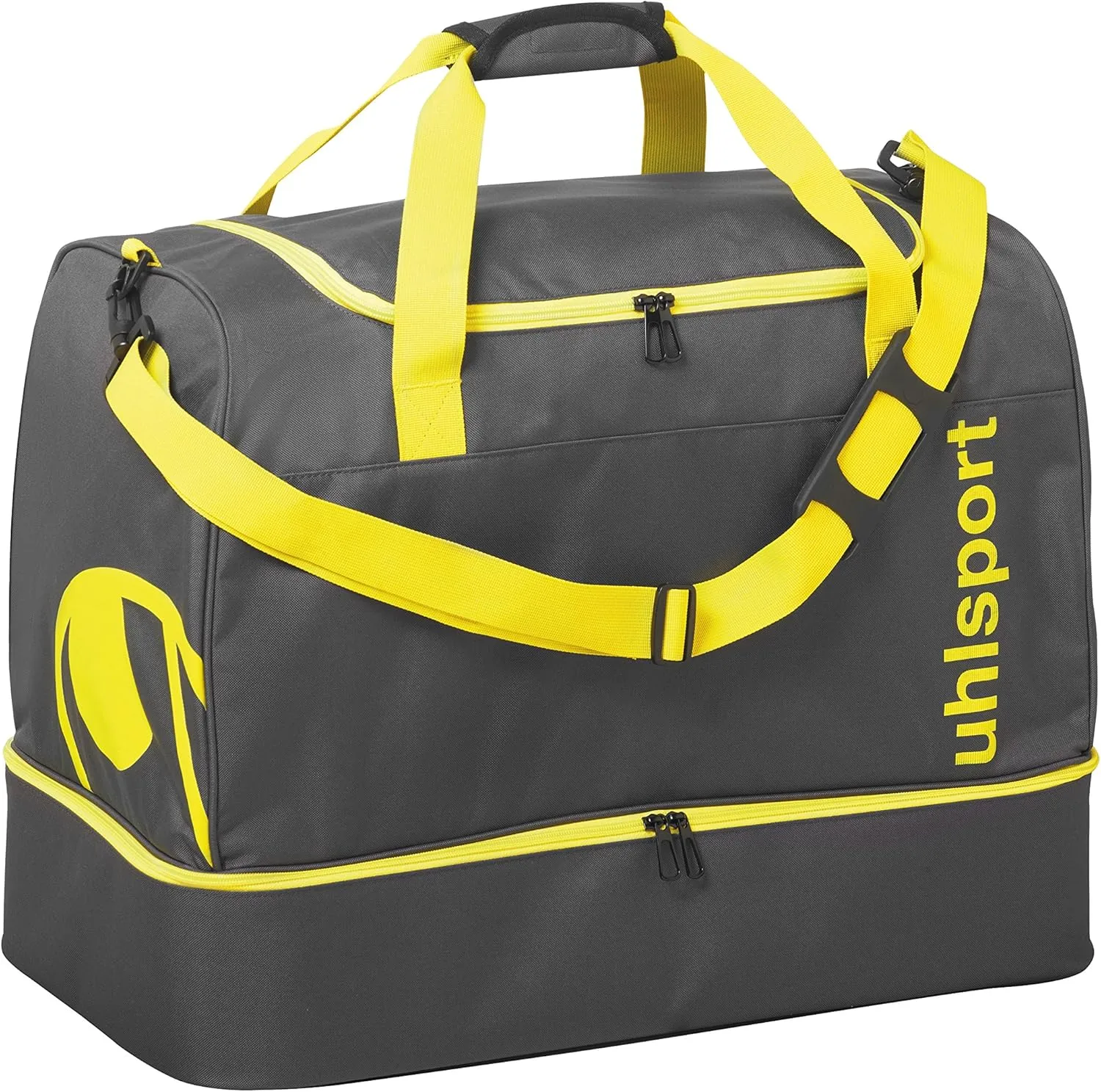 UHL Essential 2.0 Players Gym Tote, 45 cm, 75 liters, Multicolour (Anthracita/Fluo Amarillo)
