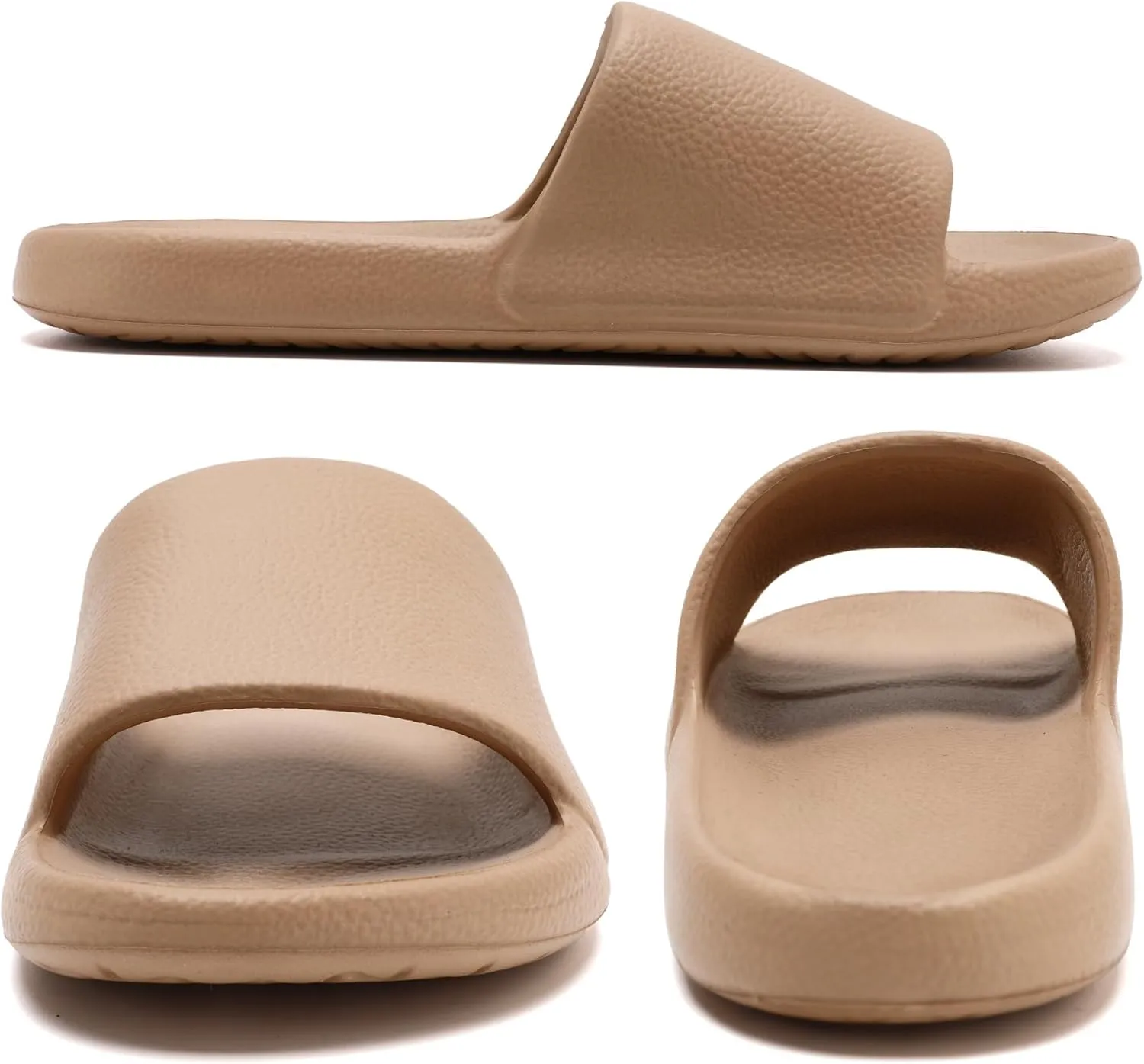 Unisex Cloud Slides for Women Men - House Slippers with Arch Support Quick-Drying Recovery Spa Bath Pool Beach Slides Pillow Slippers Non-Slip - Perfect for Home, Beach, and Travel