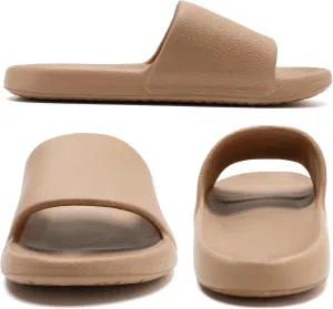Unisex Cloud Slides for Women Men - House Slippers with Arch Support Quick-Drying Recovery Spa Bath Pool Beach Slides Pillow Slippers Non-Slip - Perfect for Home, Beach, and Travel