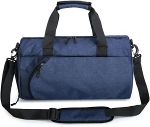 Unisex Fitness Bag Sports Travel Bag With Shoe Compartment Wet And Dry Separation Design Ideal For Fitness And Short Trips
