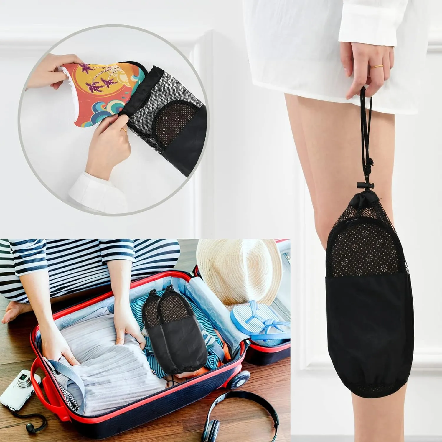 Unisex Slippers Fuzzy Feet Plush Cotton Slippers Anti-Slip Warm House Shoes M/L