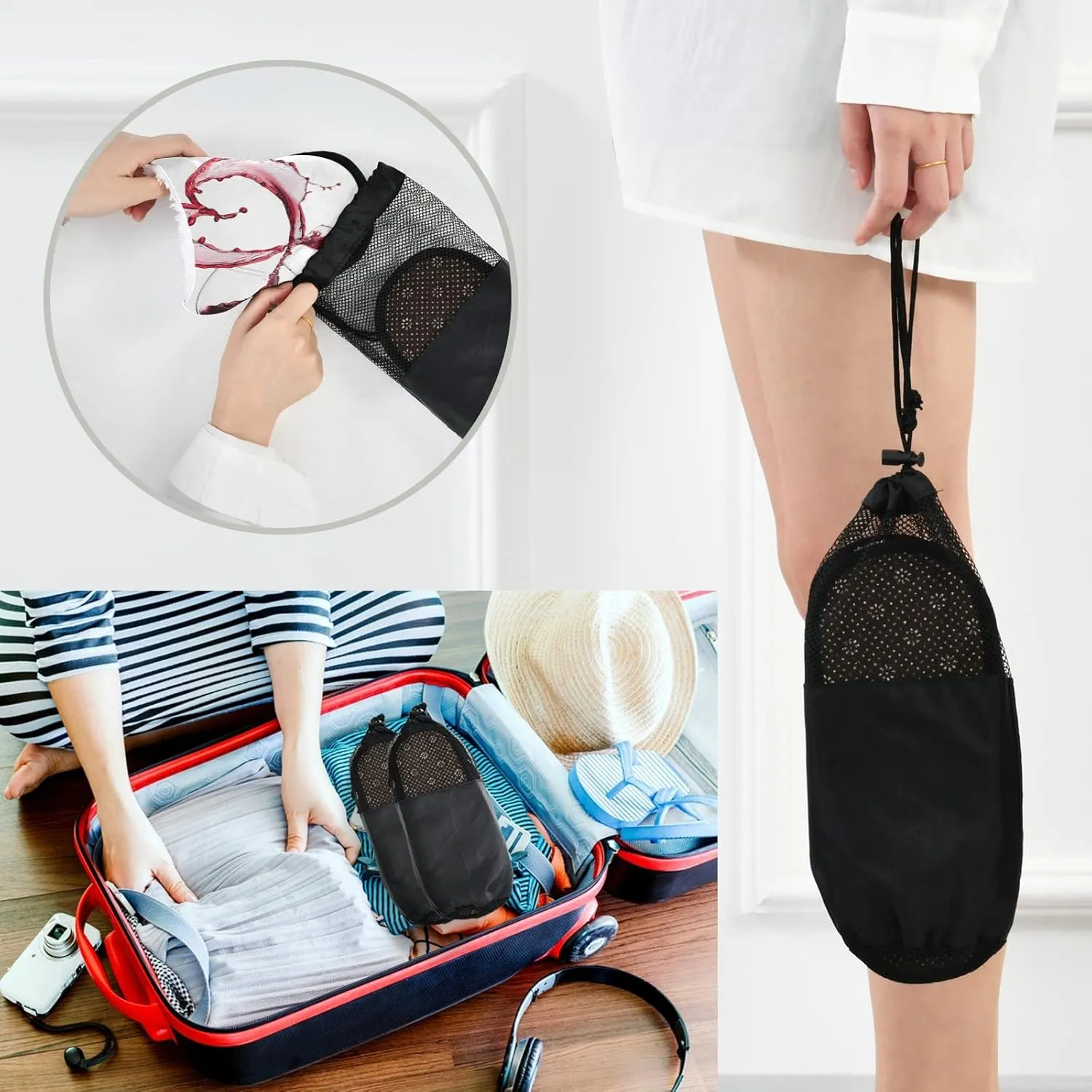 Unisex Slippers Fuzzy Feet Plush Cotton Slippers Anti-Slip Warm House Shoes M/L