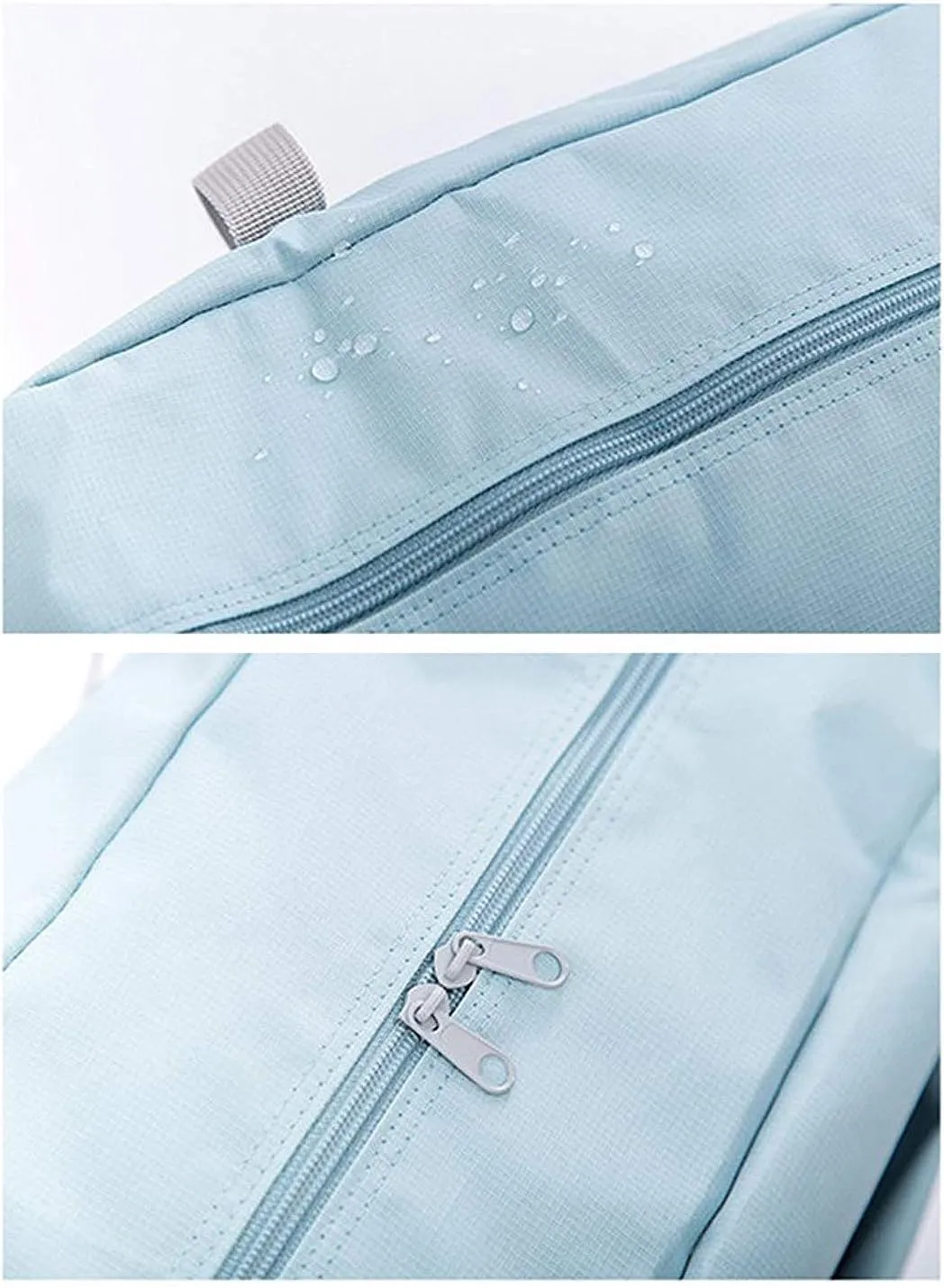Unova Travel Duffel Bag Light Foldable Nylon Water Resistant Gym Bag Tote Hook onto Luggage