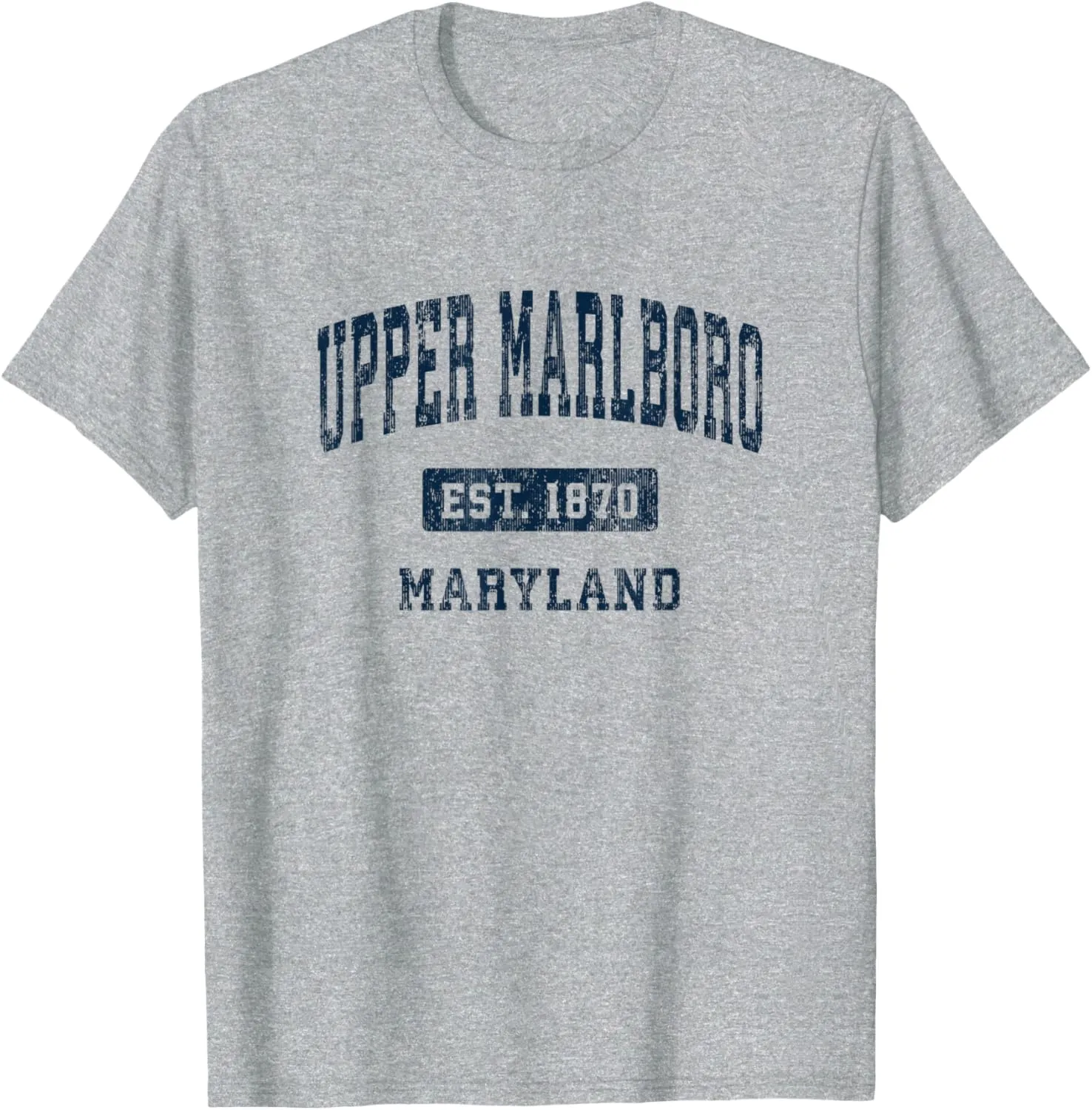 Upper Marlboro Maryland MD Vintage Athletic Sports Design T-Shirt