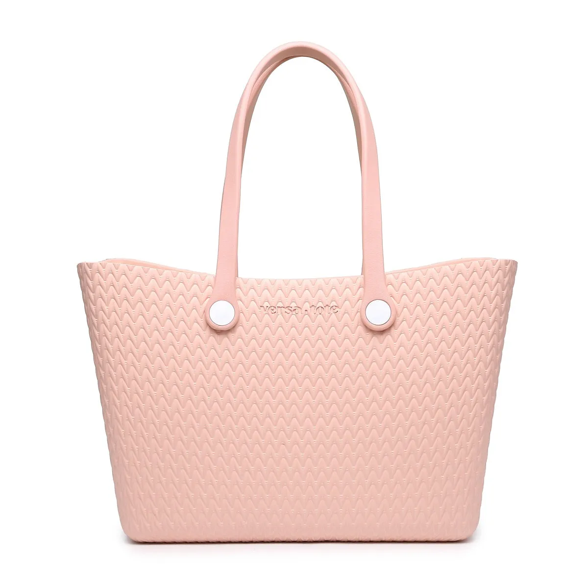 V2023TX Carrie All Textured Versa Tote w/ Interchangeable Straps