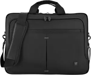V7 15.6" Urban Traveler Toploading Laptop Case for Business Professionals, College Students and Travelers Made of Water Resistant Polyester - CTPS1-1N