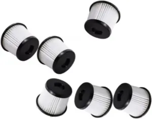 Vacuum HEPA Filter, Compatible for SILVERCREST SHAZ 22.2 C3 Handle Vacuum Cleaner Filter Parts Accessories(6pcs)