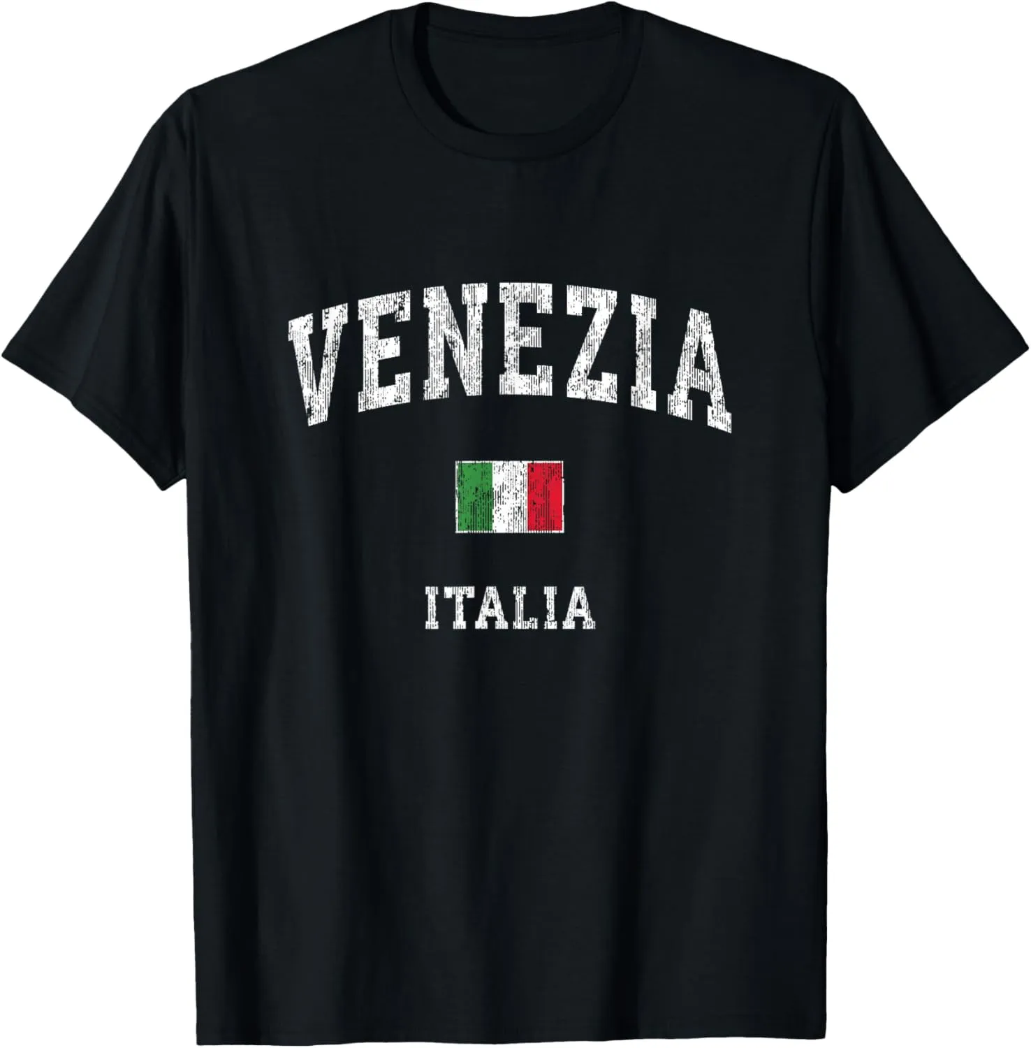 Venezia Italy Italia Vintage Athletic Sports Design T-Shirt