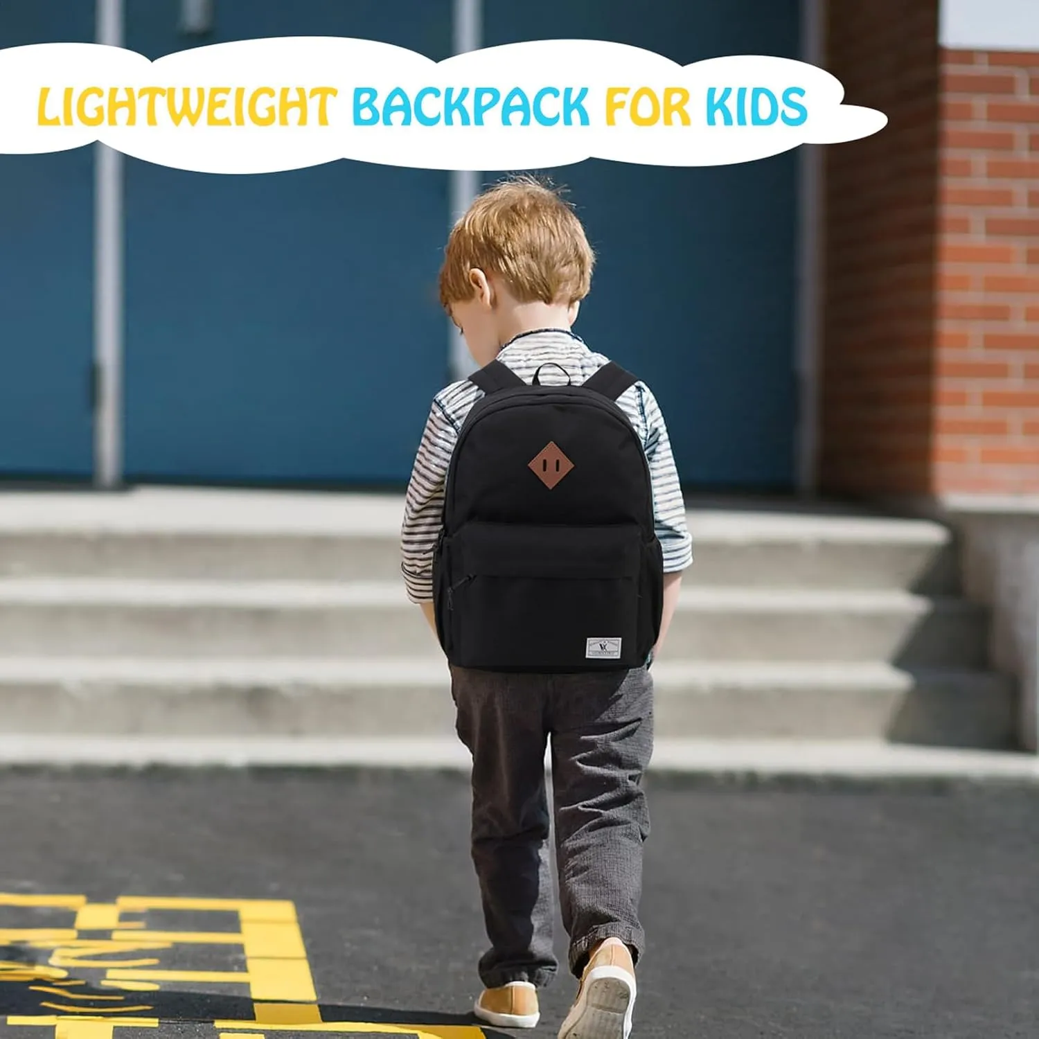 VX VONXURY Toddler Backpack for Boys Age 2-6，Small Kids Preschool Book Bag for Kindergarten Girls Fit A4 Folder